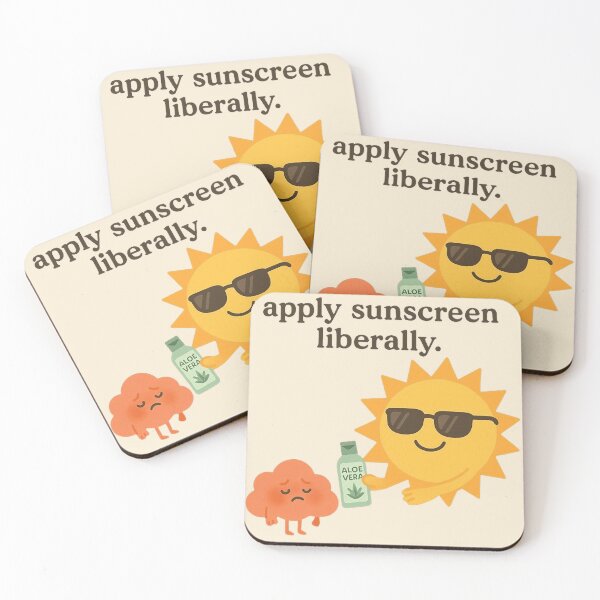Item preview, Apply Sunscreen Liberally designed and sold by MiLaKK.