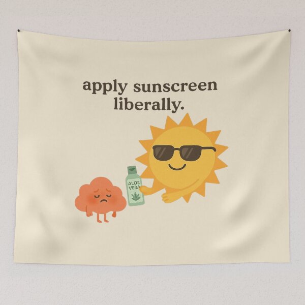 Item preview, Apply Sunscreen Liberally designed and sold by MiLaKK.