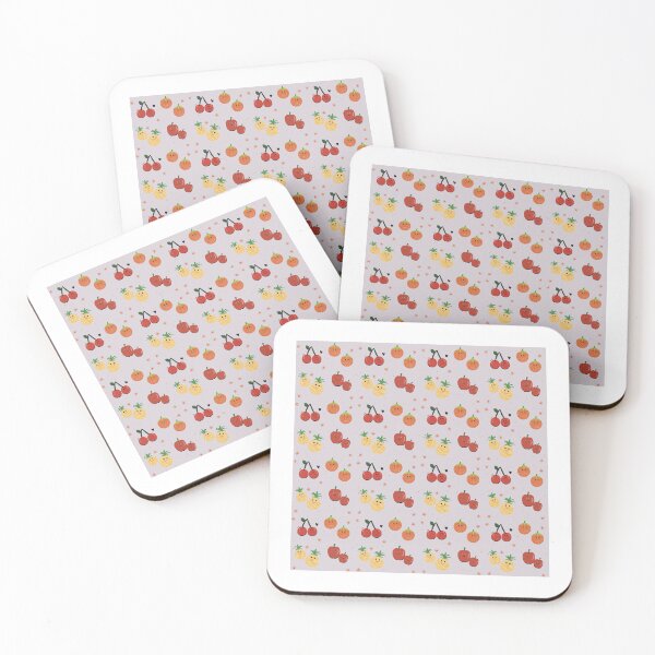 Item preview, : Smiling Fruit Pattern designed and sold by applecs.