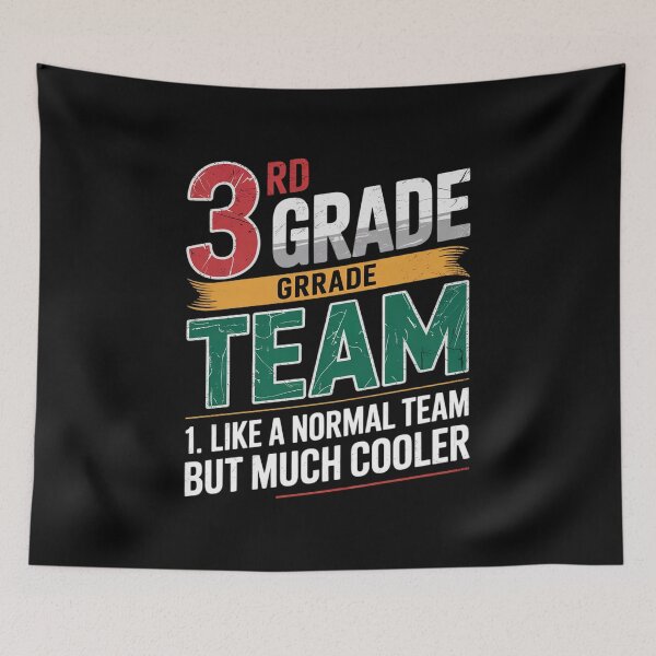 Item preview, 3rd Grade Team Definition Back To School designed and sold by HuValverdeArt.