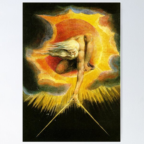 Artikel-Vorschau von HD Ancient of Days, von William Blake HIGH DEFINITION Originalfarben, designt und verkauft von MINDTHECHERRY.