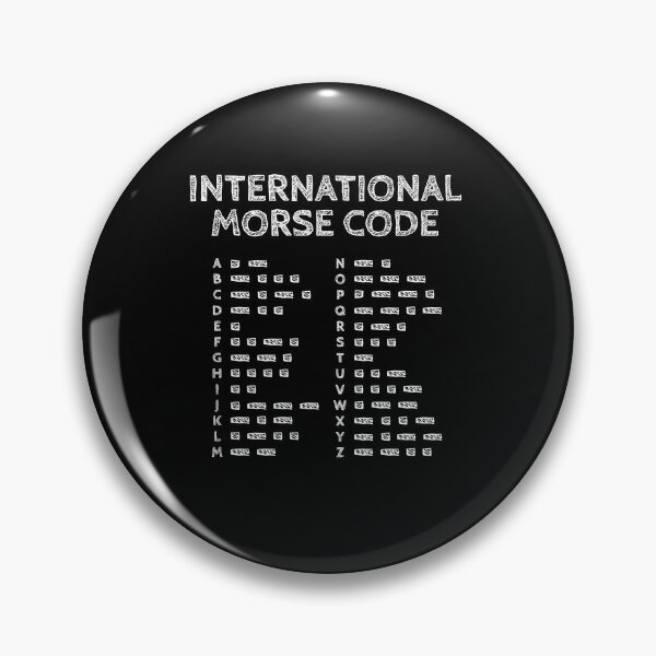 Item preview, Morse Code Alphabet - Translator Chart White Edition designed and sold by AnnSign.