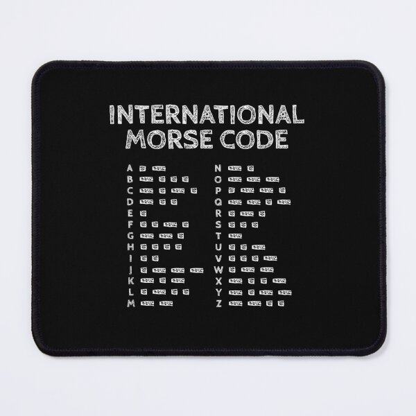 Item preview, Morse Code Alphabet - Translator Chart White Edition designed and sold by AnnSign.