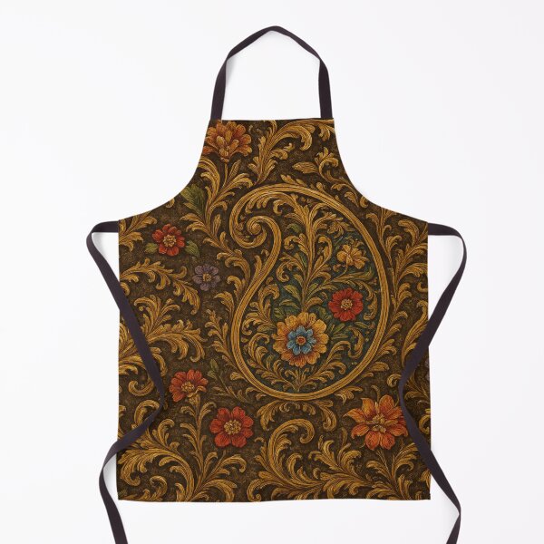 Item preview, Golden floral splendor in the Baroque style designed and sold by Sigtrix.