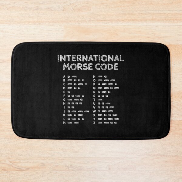 Item preview, Morse Code Alphabet - Translator Chart White Edition designed and sold by AnnSign.