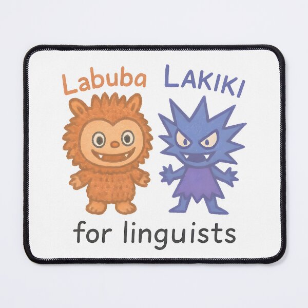 Item preview, Labuba & Lakiki for Linguists — The Bouba/Kiki Effect Explained designed and sold by Nerd Romance Café.