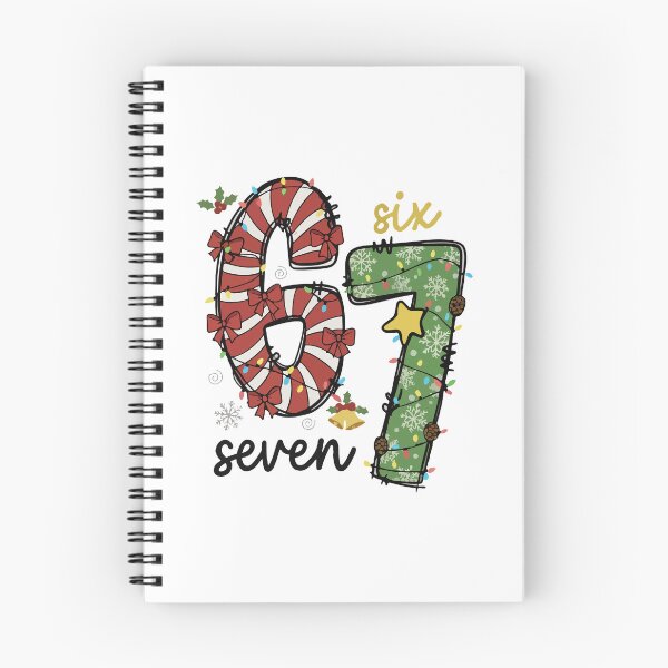 Item preview, Six Seven – Funny Christmas Meme Math Design designed and sold by kiralynstration.