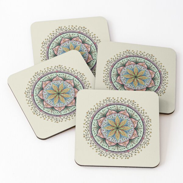 Item preview, Colorful Detailed Geometric Mandala designed and sold by NaliniLe.