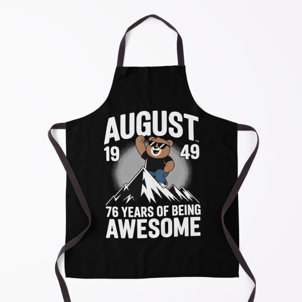 Item preview, 76th Birthday Bear Legends August 1949 76 Years Old For Me designed and sold by HuValverdeArt.