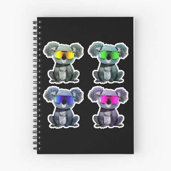 Item preview, Pit Viper Sticker / Decal - Koala Party 4PK designed and sold by sticker-vault.