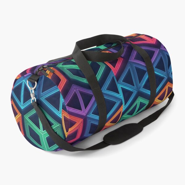 Item preview, Colorful Prism 3D Geometric Pattern | Seamless Futuristic Optical Illusion designed and sold by SaicoGN.
