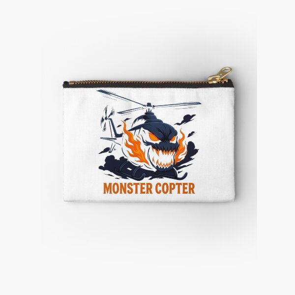 Item preview, Monster Copter – Fiery Anime Helicopter Beast designed and sold by GlowAIDesigns.