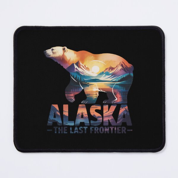 Item preview, Alaska The Last Frontier Grizzly Bear Lake  designed and sold by HuValverdeArt.