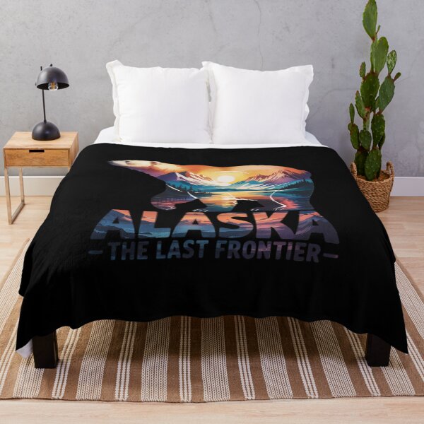 Item preview, Alaska The Last Frontier Grizzly Bear Lake  designed and sold by HuValverdeArt.