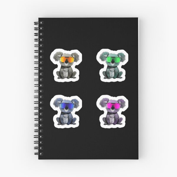 Item preview, Pit Viper Sticker / Decal - Koala Party 4PK designed and sold by sticker-vault.