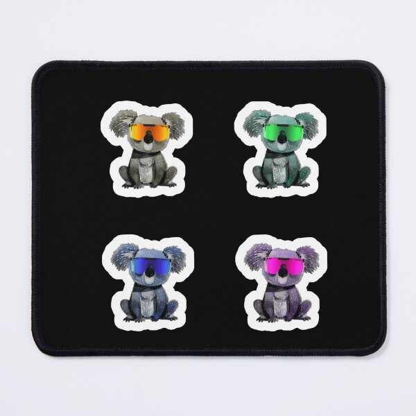 Item preview, Pit Viper Sticker / Decal - Koala Party 4PK designed and sold by sticker-vault.