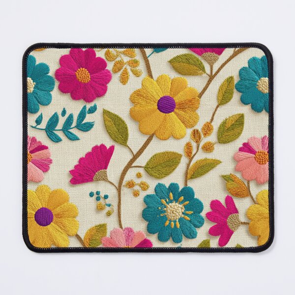 Item preview, Minimalistic Delicate Embroidered Flower For Fall Celebration designed and sold by RoyalStarsPatts.