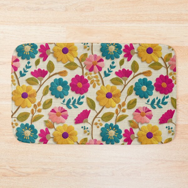 Item preview, Minimalistic Delicate Embroidered Flower For Fall Celebration designed and sold by RoyalStarsPatts.