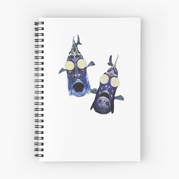 Item preview, deep sea hatchet fish duo by nechtriggy designed and sold by nechtriggy.