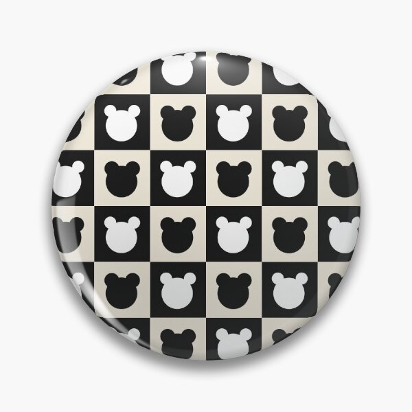 Item preview, : Black and White Bear Checkerboard designed and sold by applecs.