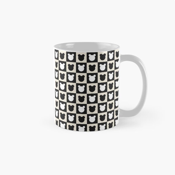 Item preview, : Tablero de ajedrez de osos en blanco y negro designed and sold by applecs.