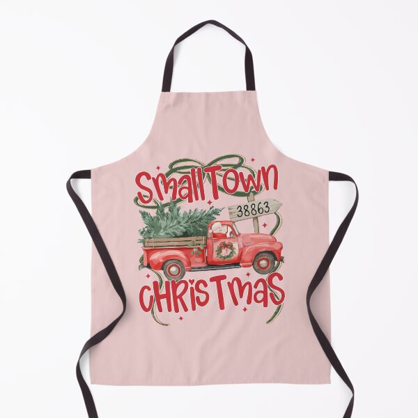 Item preview, Custom Zipcode Small Town Christmas Coquette | Retro Red Truck Vintage Holiday Aesthetic Design designed and sold by kiralynstration.