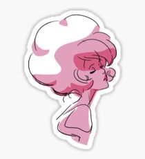 Diamant rose Sticker
