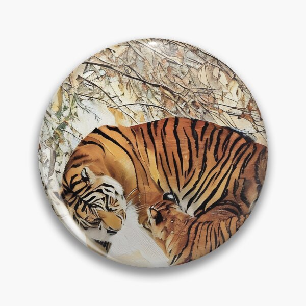 Item preview, Tigers Mom and Baby designed and sold by tomorrowsart.