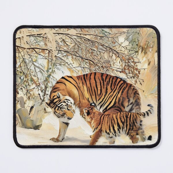 Item preview, Tigers Mom and Baby designed and sold by tomorrowsart.