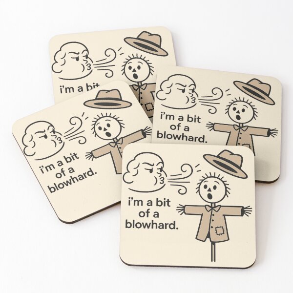 Item preview, I'm a Bit of a Blowhard - Sassy Wind Gust Design designed and sold by MiLaKK.