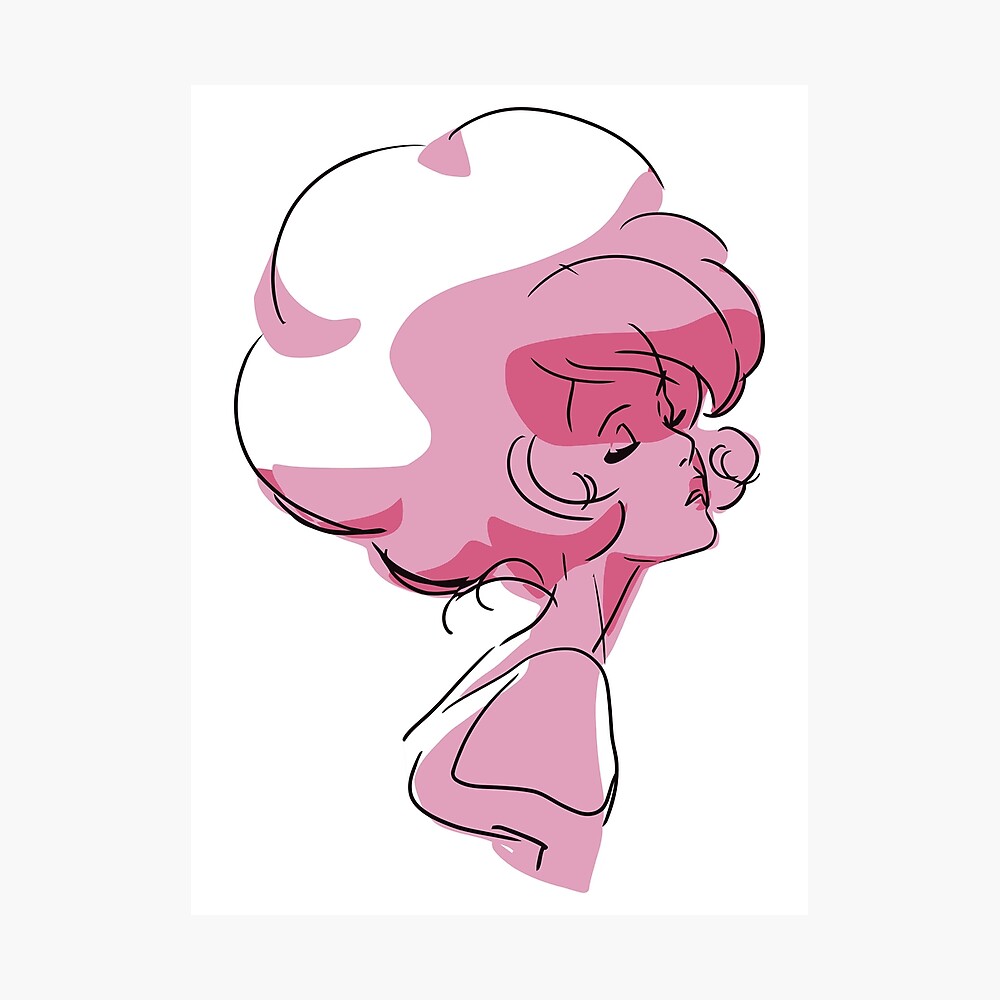 pink diamond poster by lecouleur redbubble