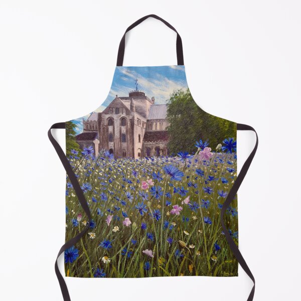 Item preview, Romsey Abbey Flowers (blue) designed and sold by richardpaul.