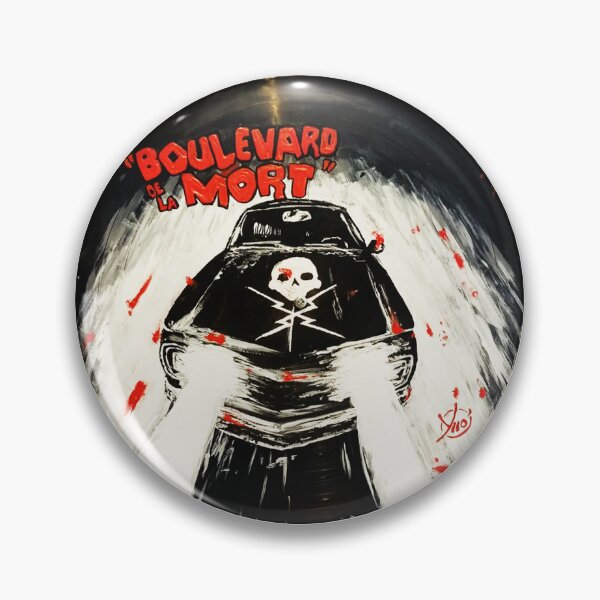 Item preview, Death Boulevard hand-painted on vinyl designed and sold by Yrro'.