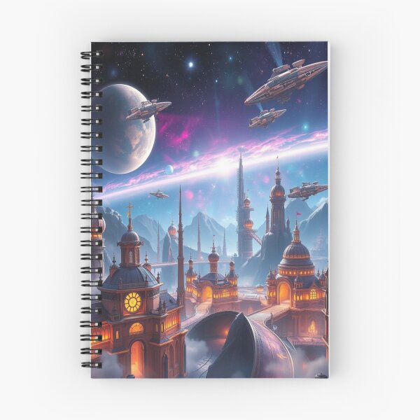 Item preview, Cosmic Citydreams – Between star flight and architectural poetry, a futurescape full of light and intuition designed and sold by FotoworldEdel.
