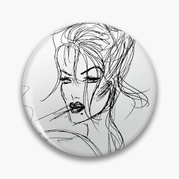 Item preview, Mylène Farmer - California Original Sketch by Mylène designed and sold by INOBOEDIENTIA.