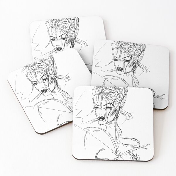 Item preview, Mylène Farmer - California Original Sketch by Mylène designed and sold by INOBOEDIENTIA.