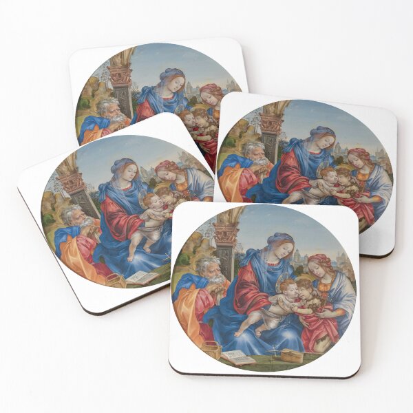 Item preview, The Holy Family with Saint John the Baptist and Saint Margaret designed and sold by ElNiro.