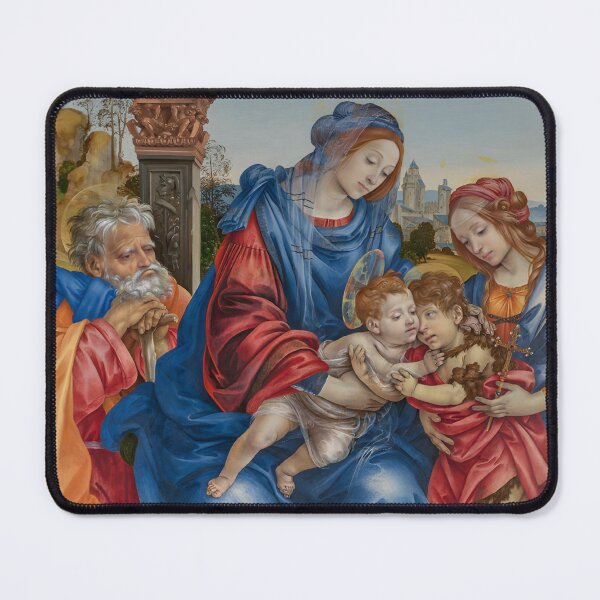 Item preview, The Holy Family with Saint John the Baptist and Saint Margaret designed and sold by ElNiro.