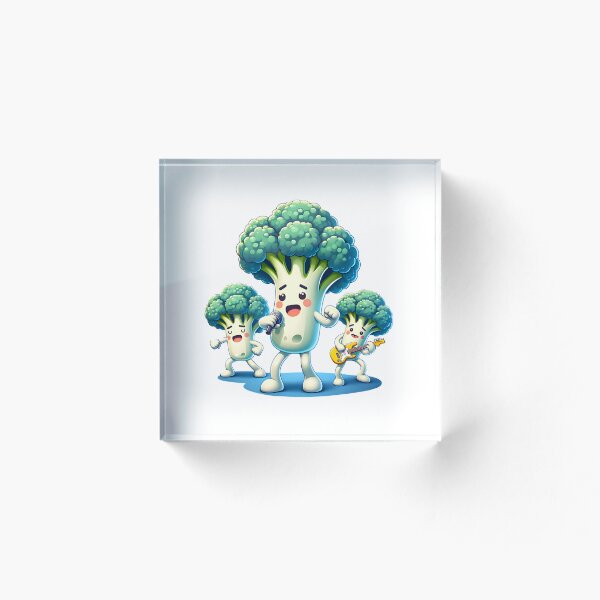 Item preview, singing Broccoli Trio, with guitar and microphone designed and sold by Matzi-MV.
