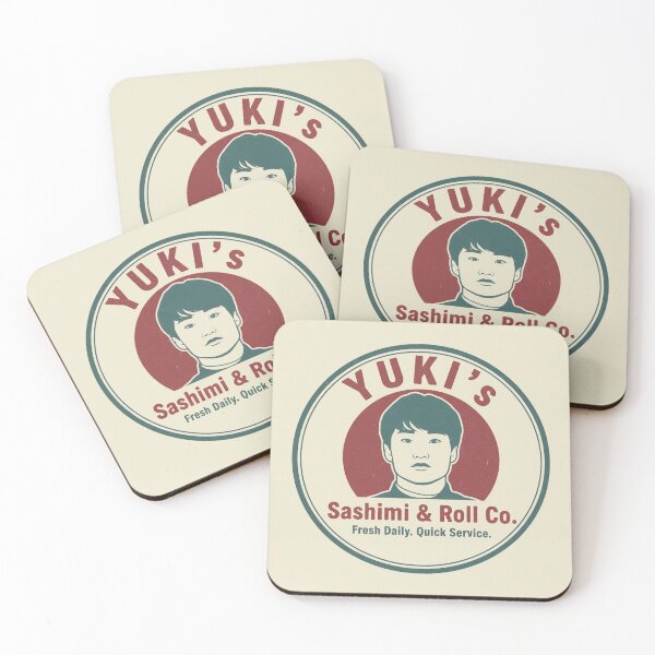 Item preview, Yuki's' Sashimi & Roll Co. Vintage F1 Chef Logo designed and sold by Studio F1Grid.