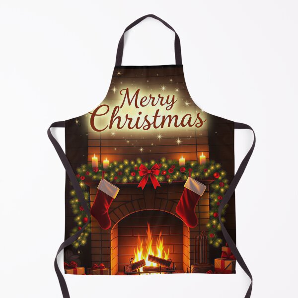 Item preview, Merry Christmas, gifts on the chimney designed and sold by Planet Utoppia.
