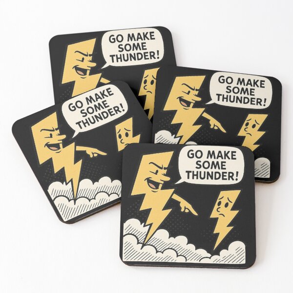 Item preview, Go Make Some Thunder - Parenting Lightning Bolts designed and sold by MiLaKK.
