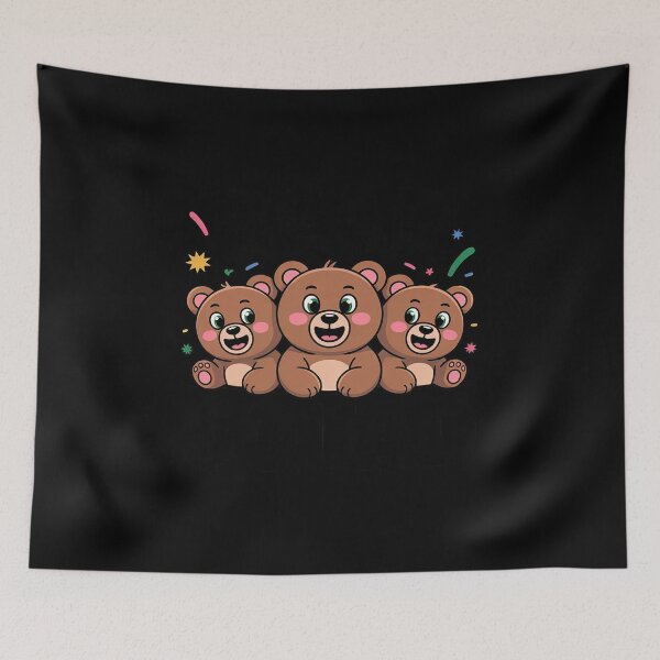 Item preview, Bear Squad for Bear Lover Cool Bear  designed and sold by HuValverdeArt.