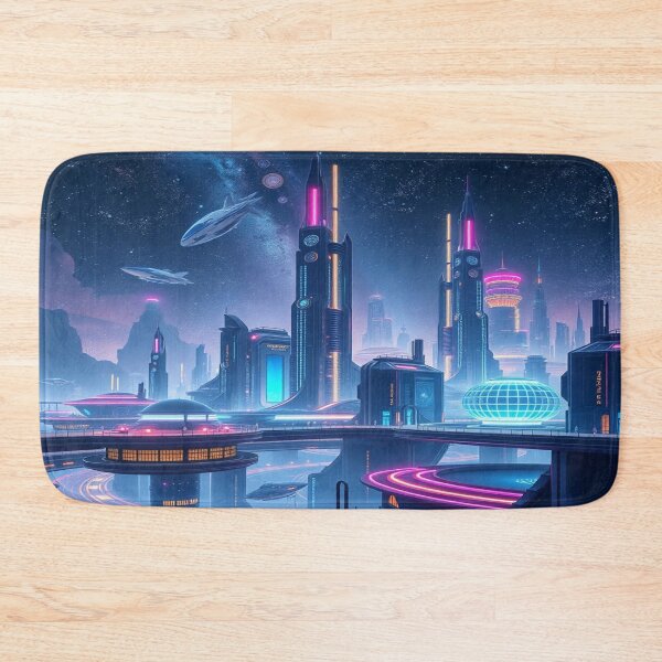 Item preview, Cosmic Citydreams – Between star flight and architectural poetry, a futurescape full of light and intuition designed and sold by FotoworldEdel.