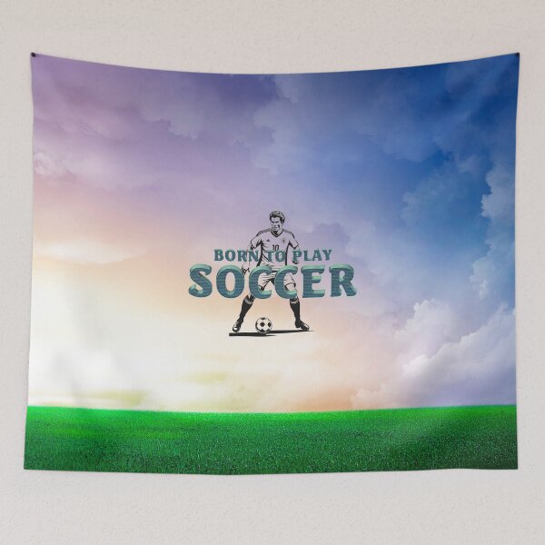 Item preview, Born to Play Soccer designed and sold by teepossible.
