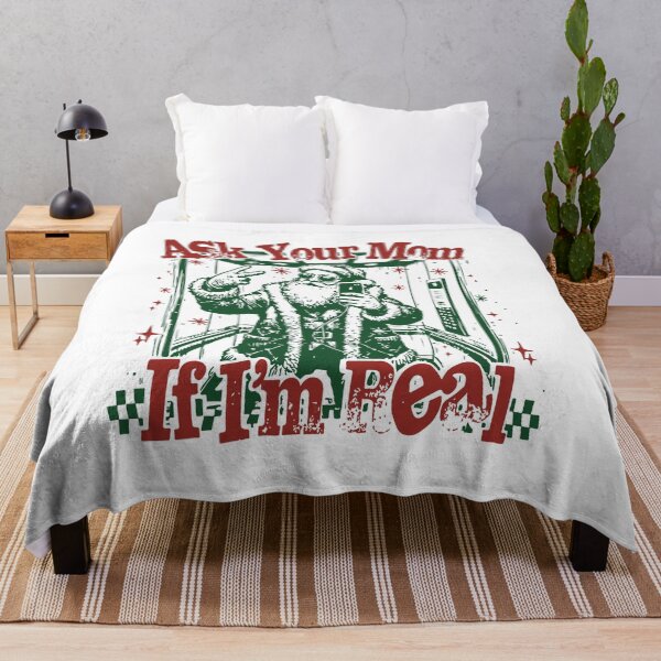 Item preview, Ask Your Mom | Funny Sarcastic Santa Christmas Digital Design designed and sold by kiralynstration.