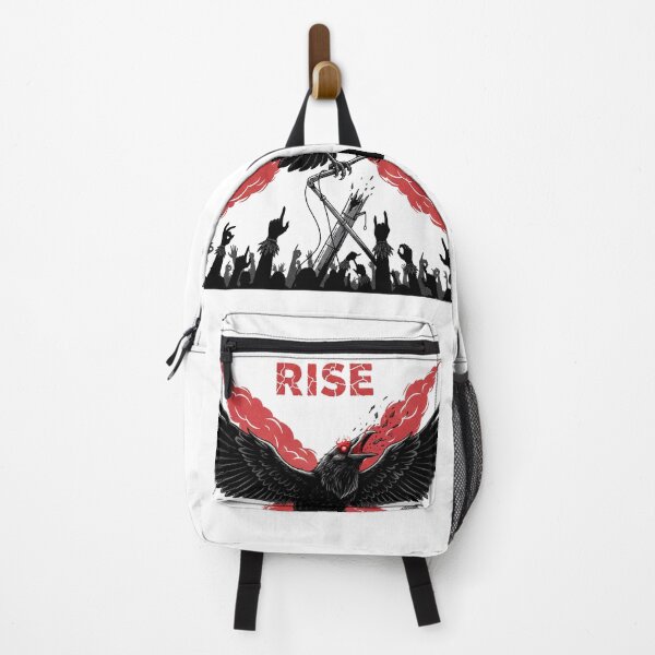 Item preview, Dark Raven Scream – Emotional Explosion in Red and Black designed and sold by tee.crush.