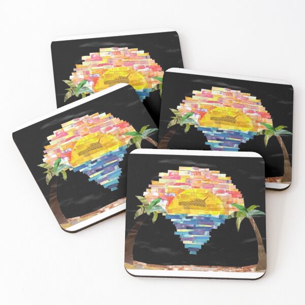 Item preview, Sunset on Black Paper designed and sold by wansilastomi.