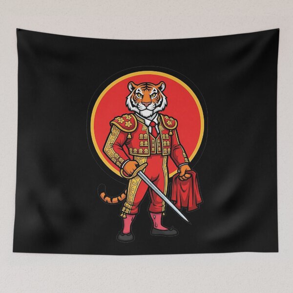 Item preview, Tiger Matador Torero Espanol Spirit designed and sold by k3rstman1.