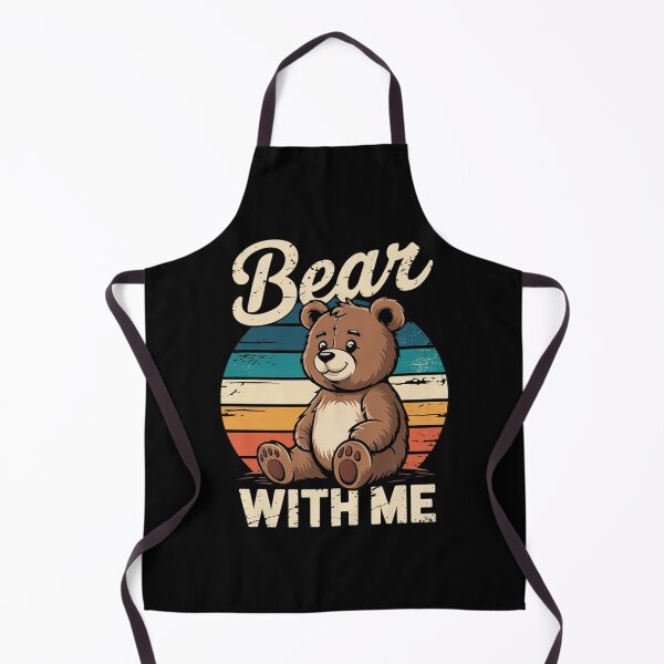 Item preview, Bear With Me Animal Pun Bears Lover Bear designed and sold by HuValverdeArt.
